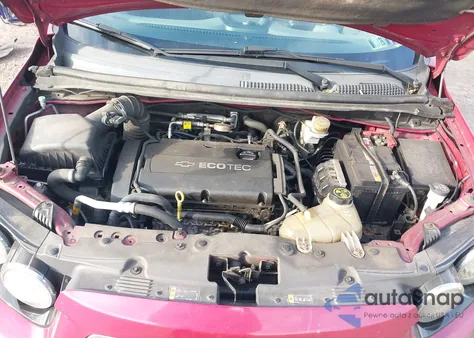 2014 Chevrolet Sonic Lt Auto z USA, uszkodzony, nr VIN 1G1JC5SG5E4130349